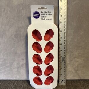 Wilton‎ Silicone Mold  Flip Flop Design 10 Cavity Ice Cube Mold